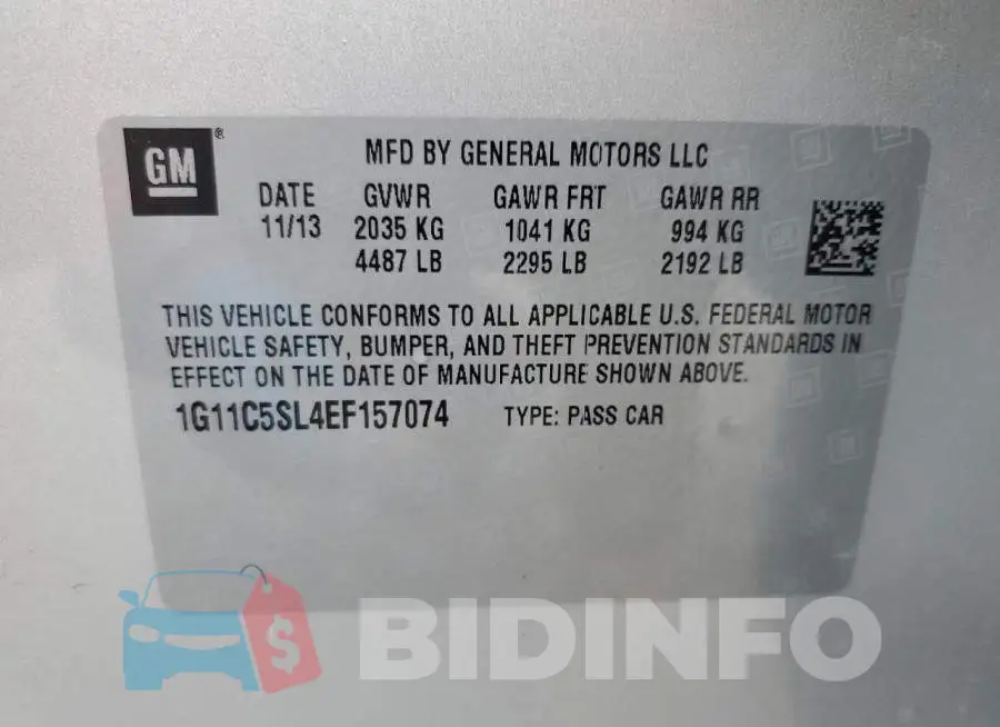1G11C5SL4EF157074 Photo# 10