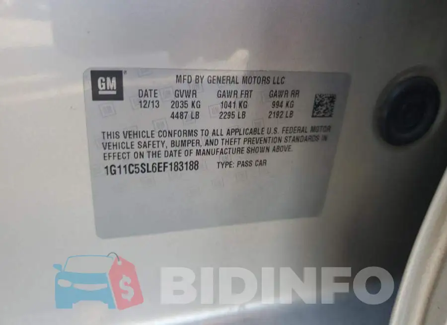 1G11C5SL6EF183188 Photo# 12