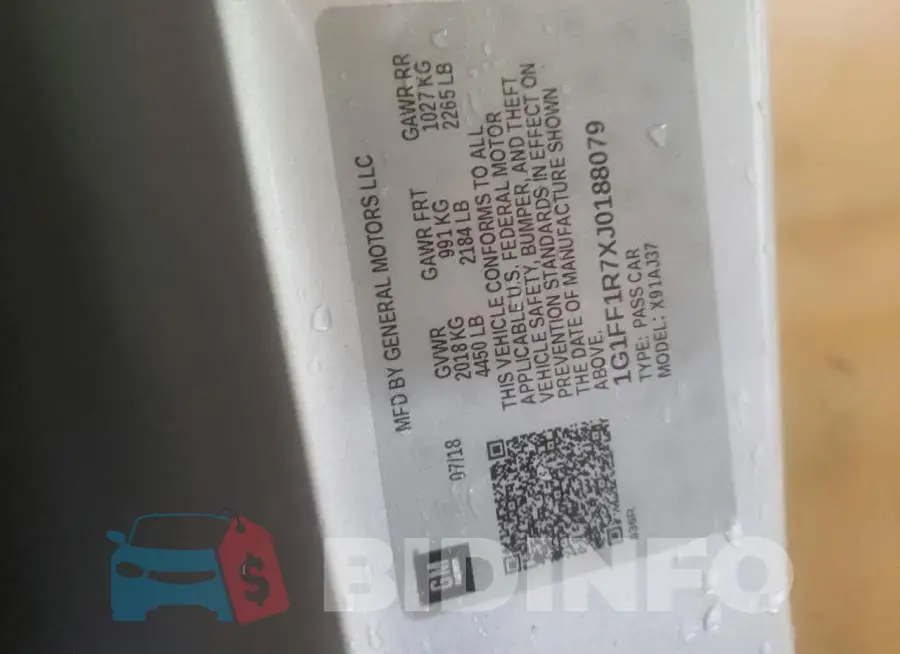 1G1FF1R7XJ0188079 Photo# 13