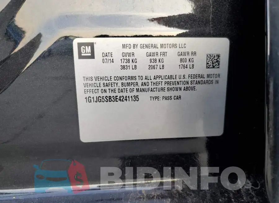 1G1JG5SB3E4241135 Photo# 12