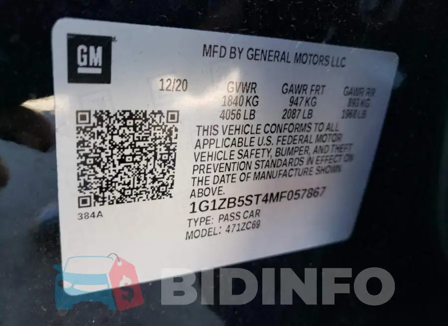 1G1ZB5ST4MF057867 Photo# 12