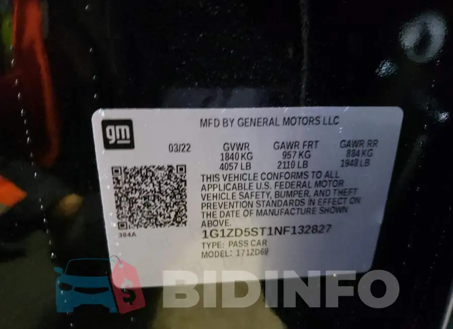 1G1ZD5ST1NF132827 Photo# 12