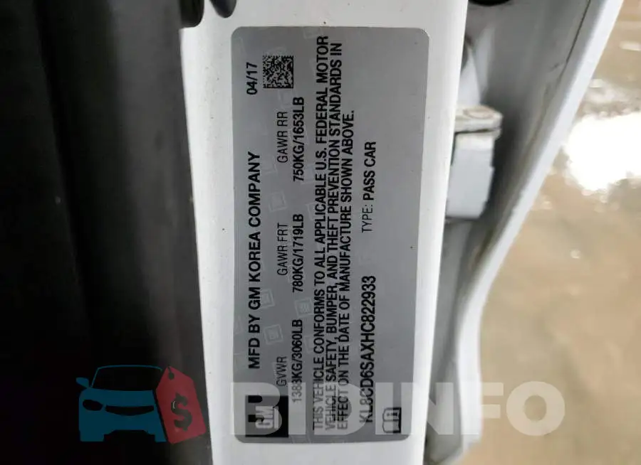 KL8CD6SAXHC822933 Photo# 13