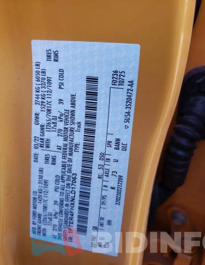 1FTER4FHXNLD17063 Photo# 10