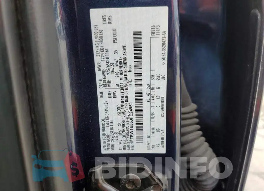 1FTEW1E55JFE24951 Photo# 10