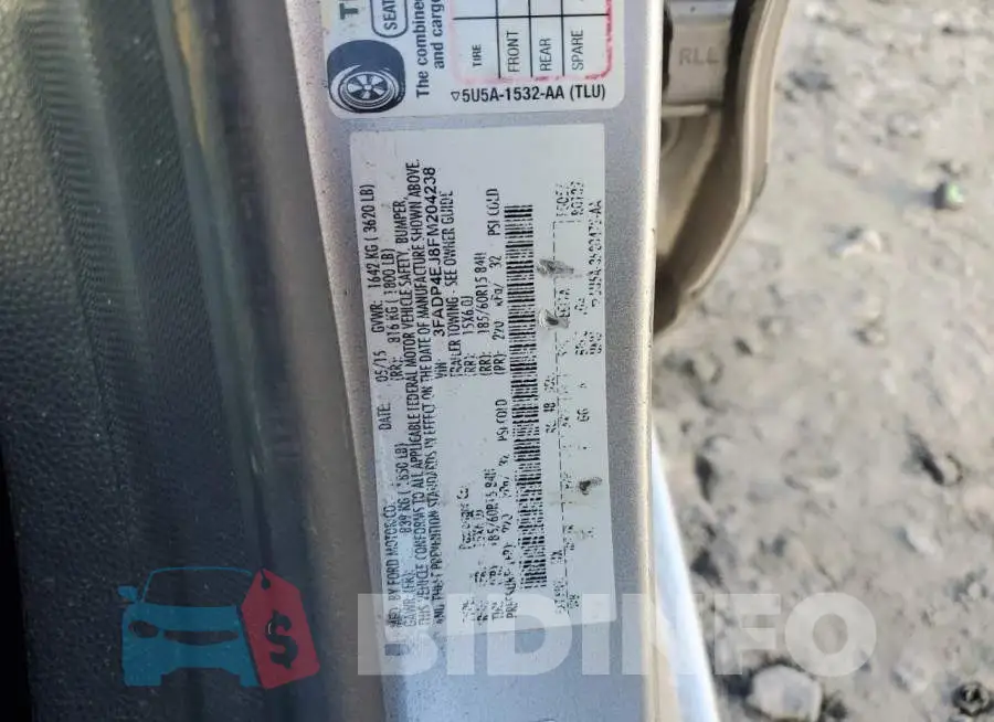 3FADP4EJ8FM204238 Photo# 12