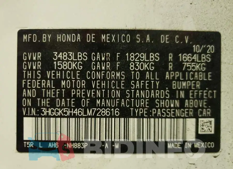 3HGGK5H46LM728616 Photo# 12