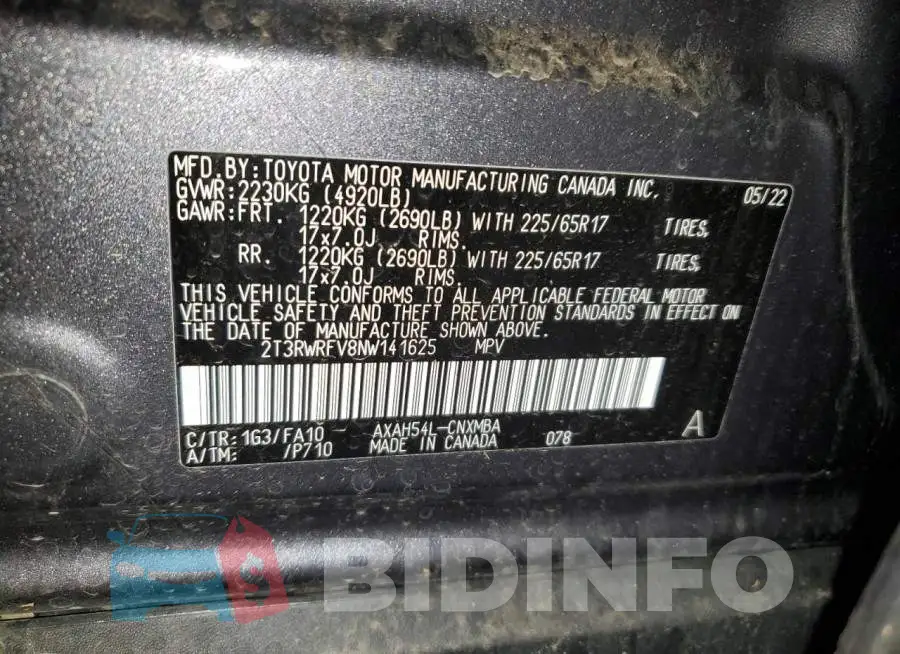 2T3RWRFV8NW141625 Photo# 12