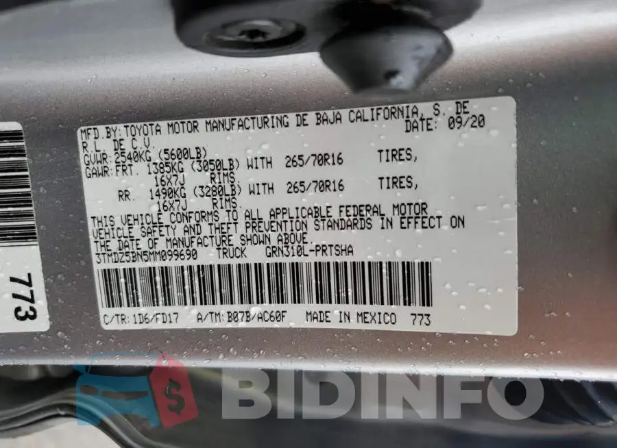 3TMDZ5BN5MM099690 Photo# 10