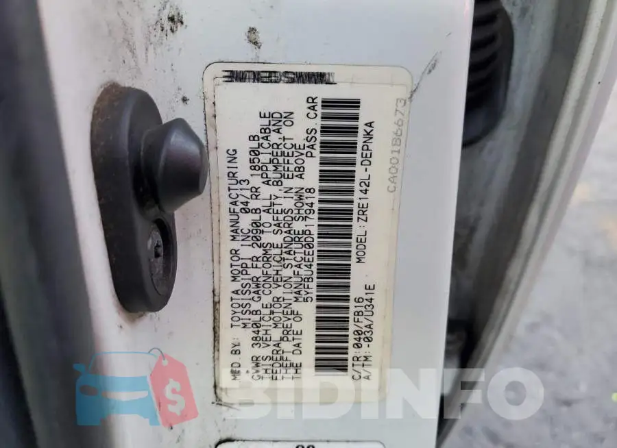 5YFBU4EE0DP179418 Photo# 12