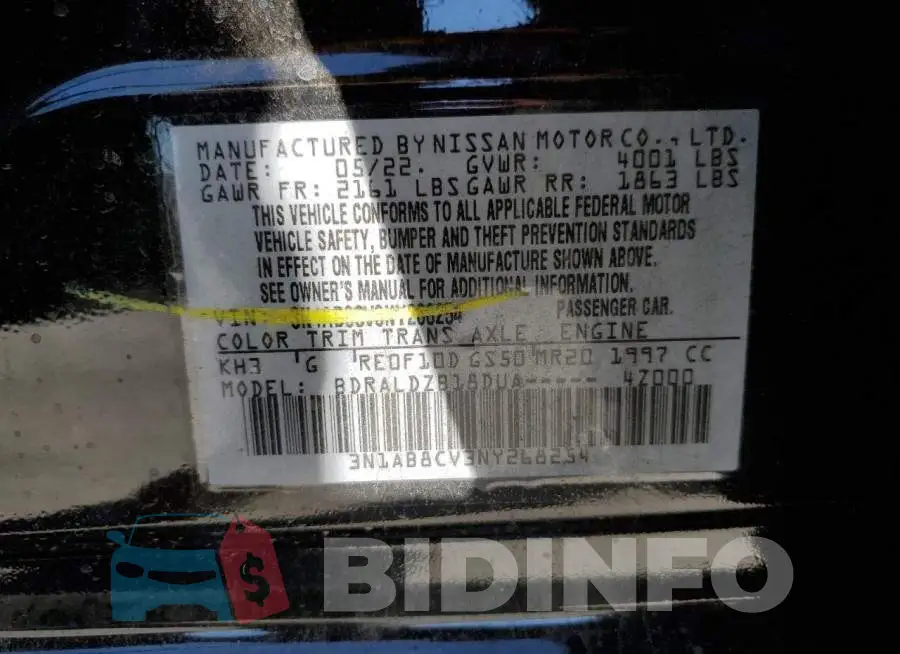 3N1AB8CV3NY268254 Photo# 12