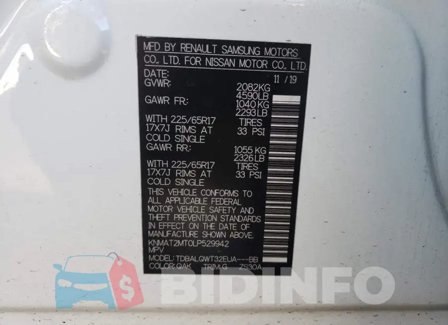 KNMAT2MT0LP529942 Photo# 10
