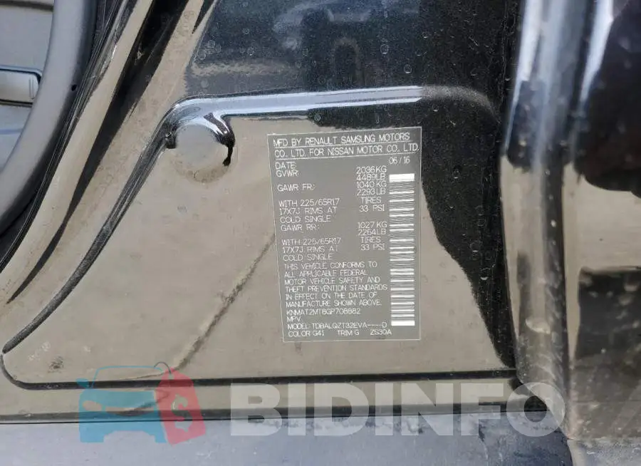 KNMAT2MT8GP708882 Photo# 10