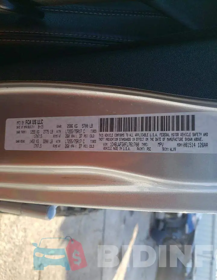 1C4BJWFG0FL761700 Photo# 12