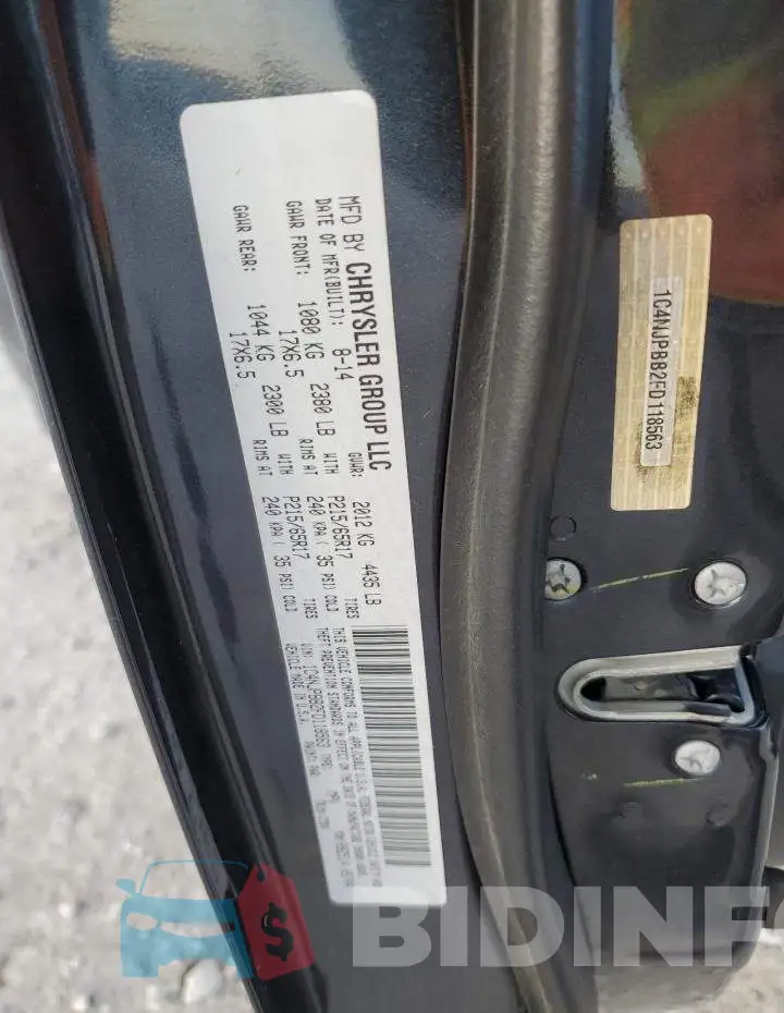 1C4NJPBB2FD118563 Photo# 13