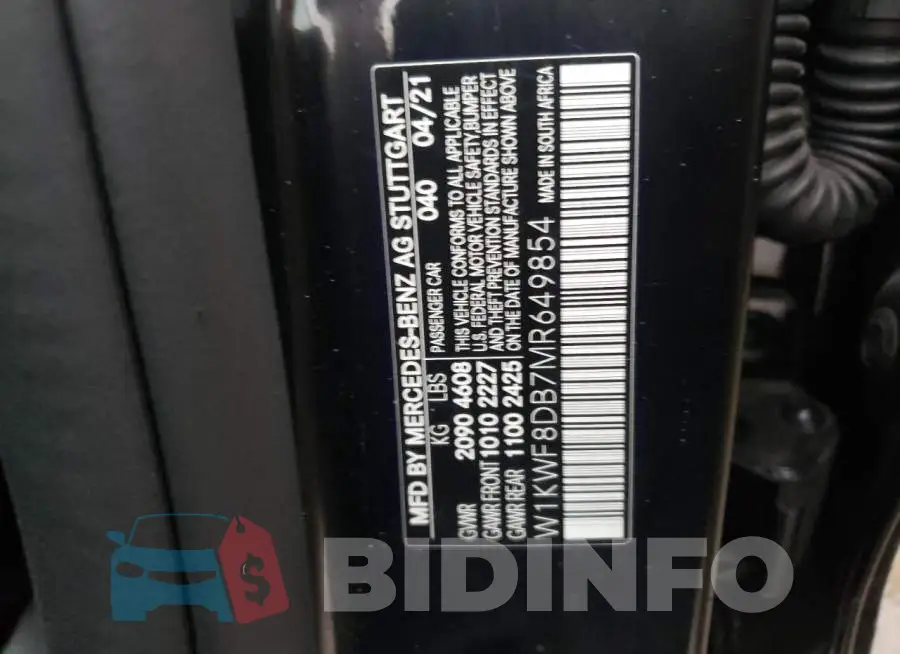 W1KWF8DB7MR649854 Photo# 12