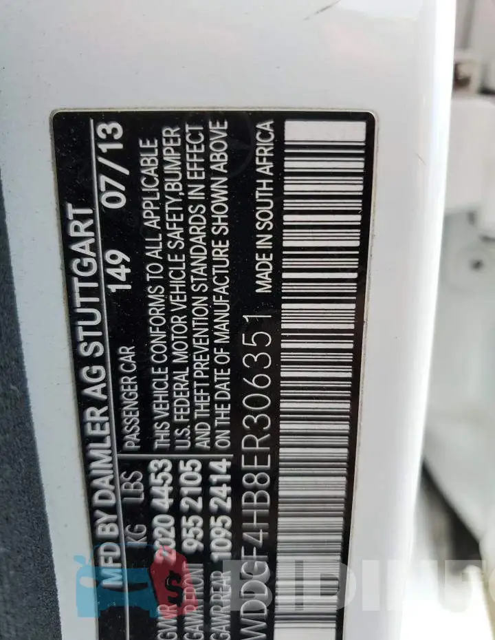 WDDGF4HB8ER306351 Photo# 12
