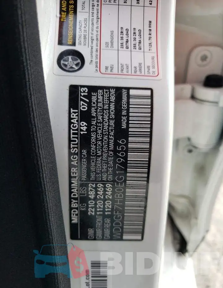 WDDGF7HB0EG179656 Photo# 13