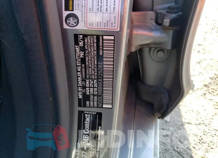 WDDLJ9BB6EA125282 Photo# 12