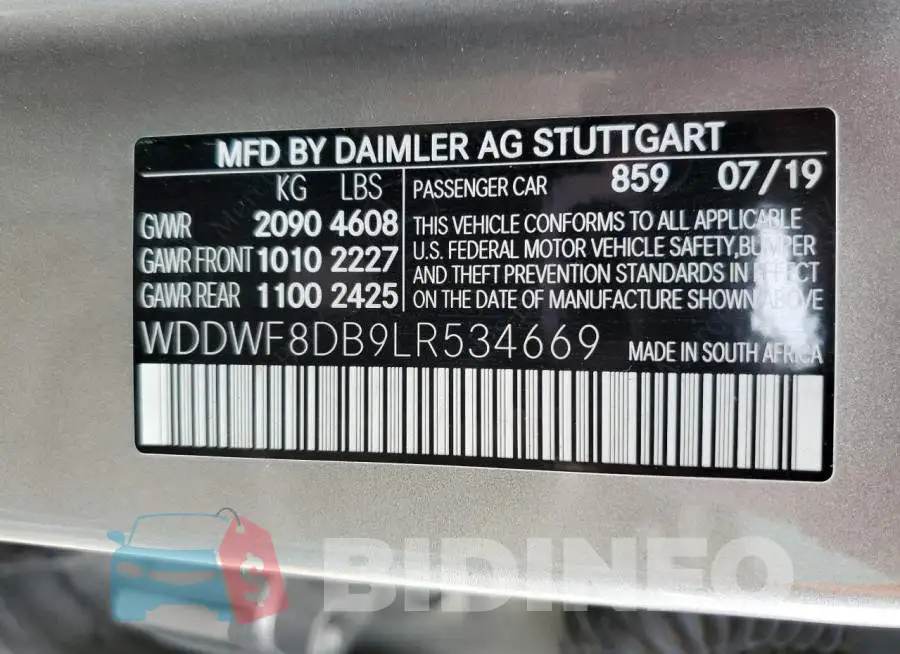 WDDWF8DB9LR534669 Photo# 12