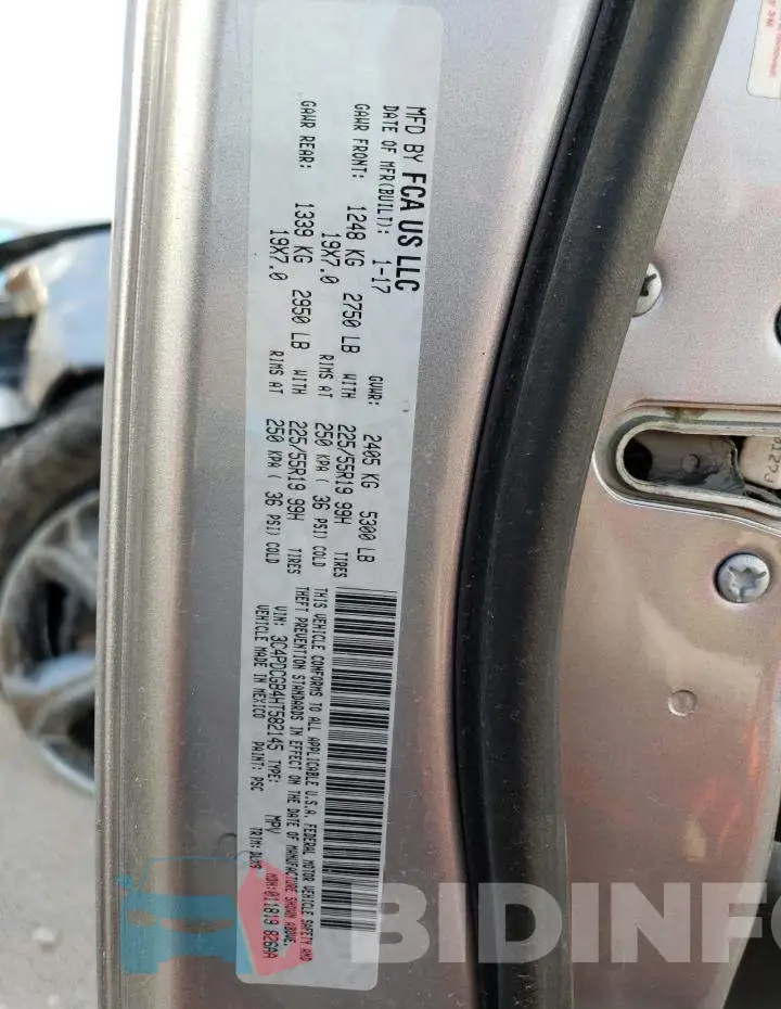3C4PDCGB4HT582145 Photo# 10