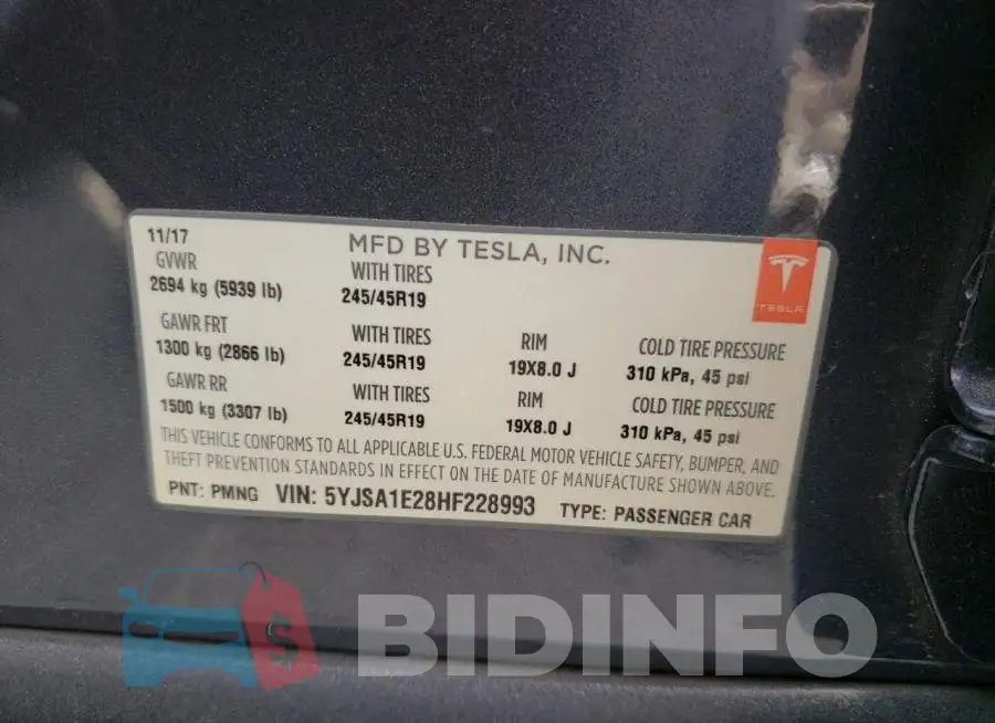 5YJSA1E28HF228993 Photo# 12