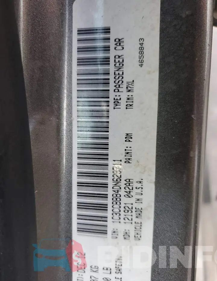 1C3CCBBB4DN629711 Photo# 12