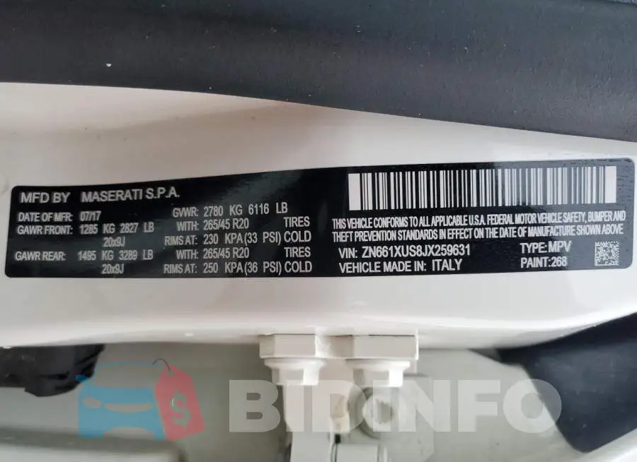 ZN661XUS8JX259631 Photo# 13