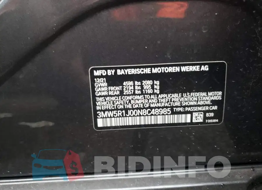 3MW5R1J00N8C48985 Photo# 10