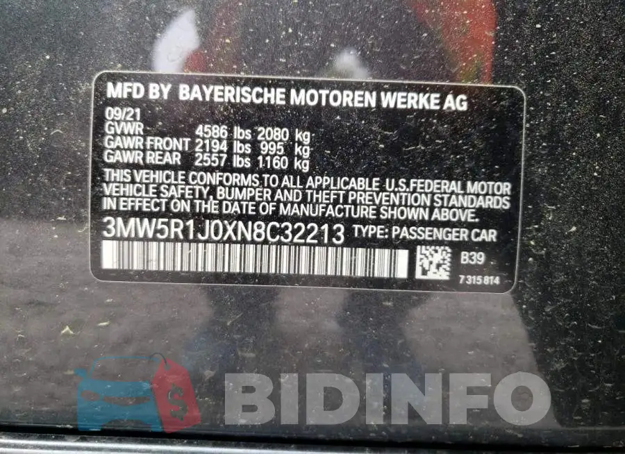 3MW5R1J0XN8C32213 Photo# 10
