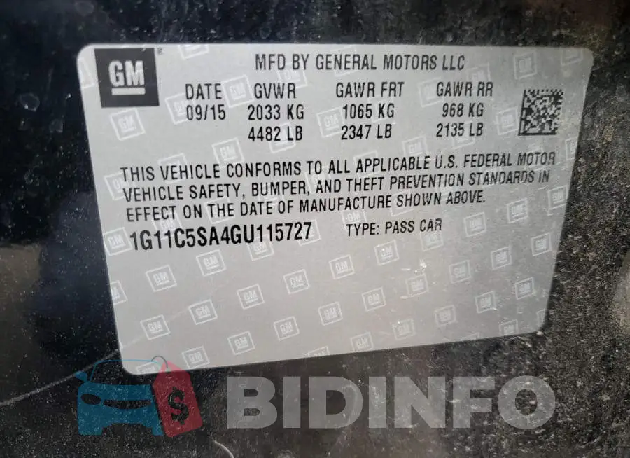 1G11C5SA4GU115727 Photo# 10