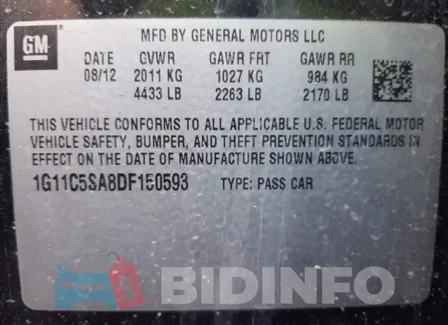 1G11C5SA8DF150593 Photo# 14