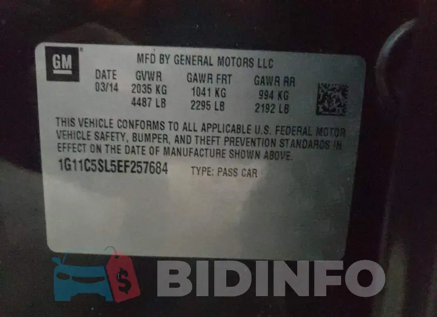 1G11C5SL5EF257684 Photo# 12
