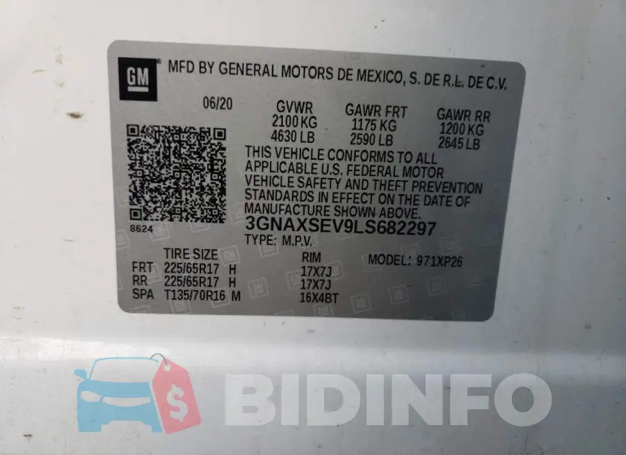 3GNAXSEV9LS682297 Photo# 10