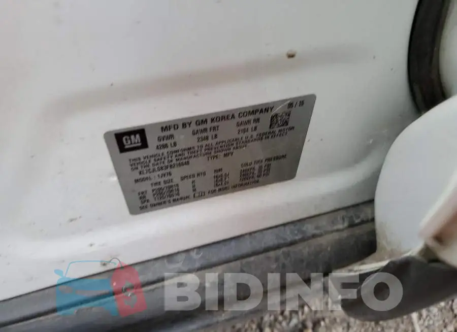 KL7CJLSB3FB216848 Photo# 12