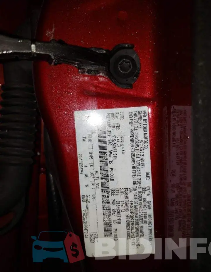1FADP3K28GL312112 Photo# 12