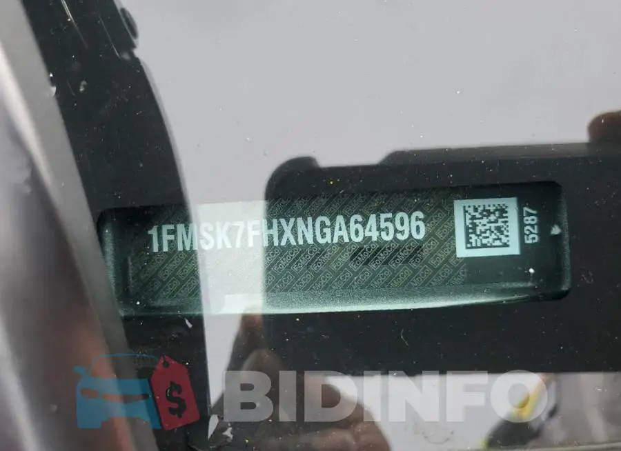 1FMSK7FHXNGA64596 Photo# 13