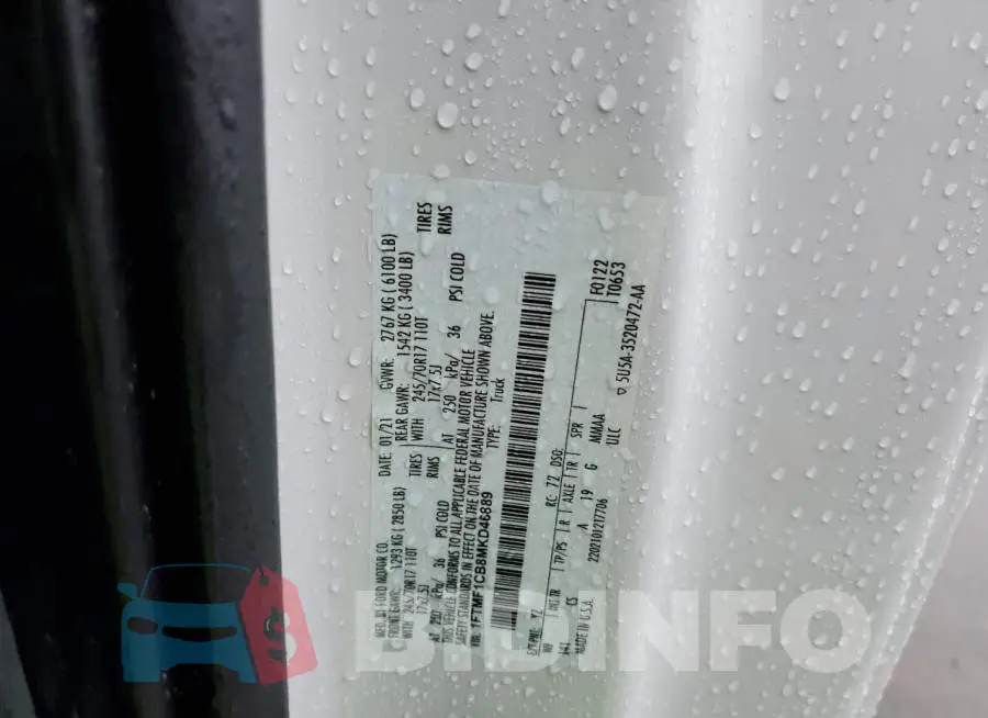 1FTMF1CB8MKD46889 Photo# 12