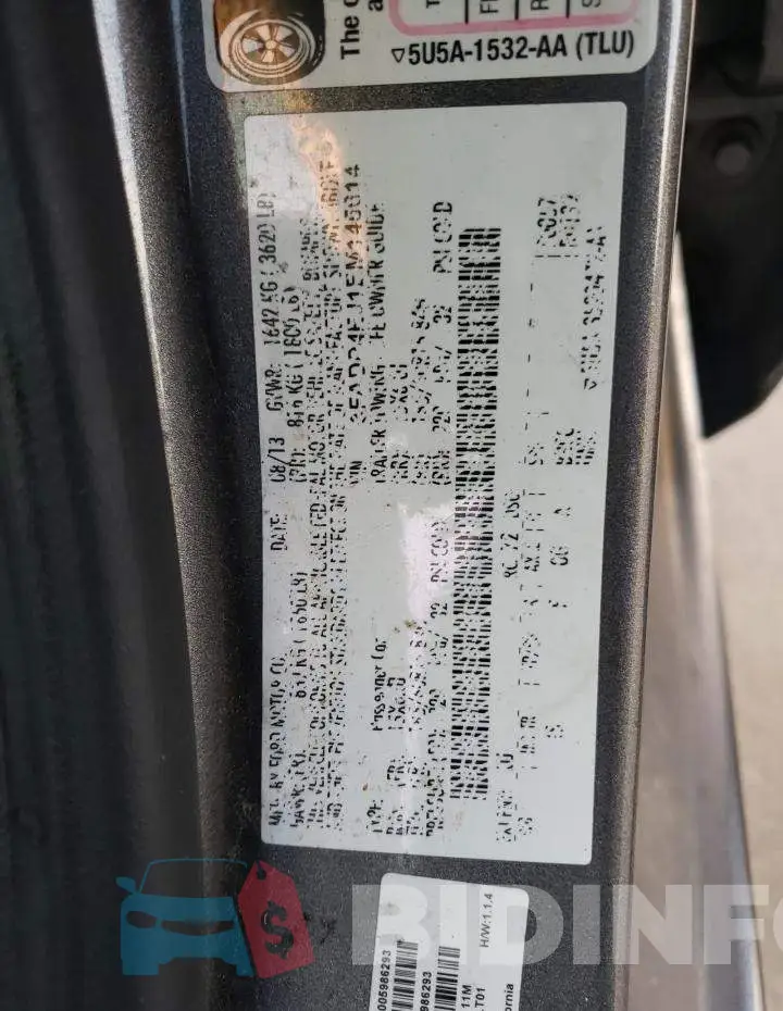 3FADP4EJ1EM145614 Photo# 12