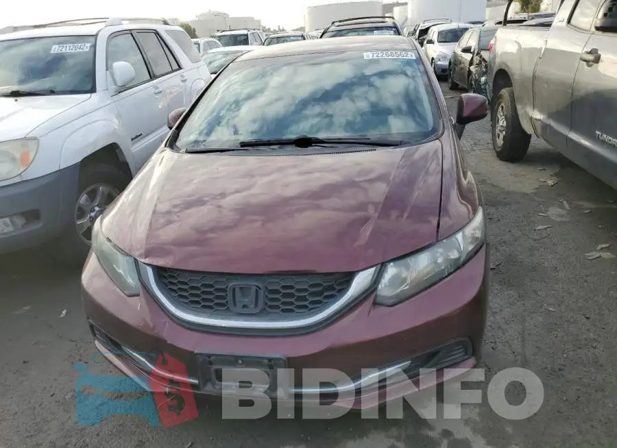 19XFB2F52DE267219 Photo# 5