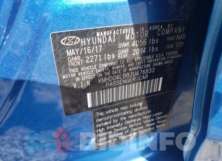 KMHD04LB8JU476833 Photo# 10