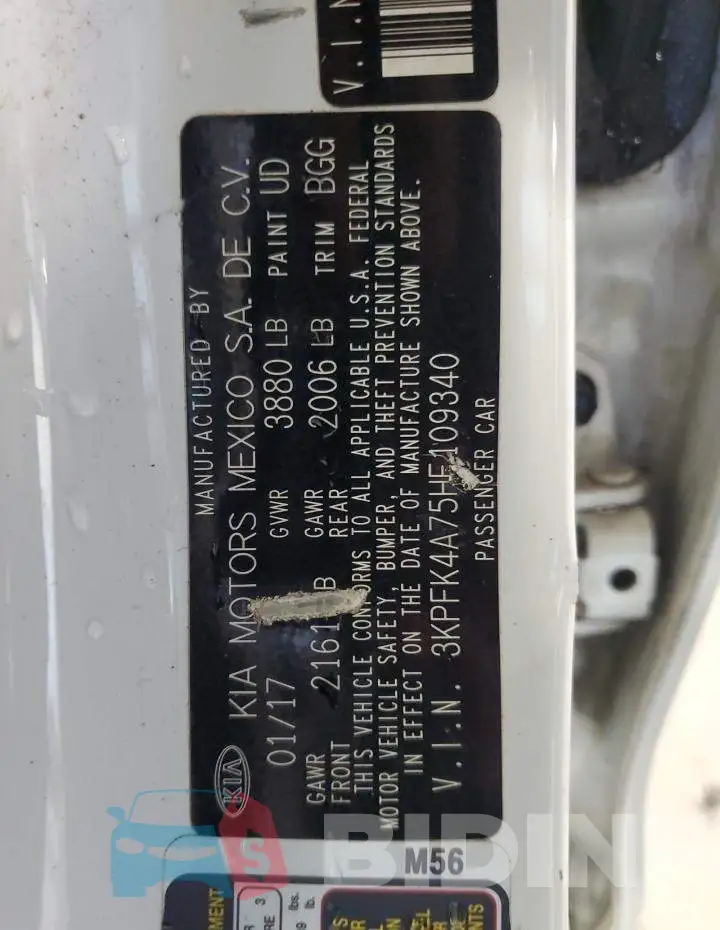 3KPFK4A75HE109340 Photo# 12