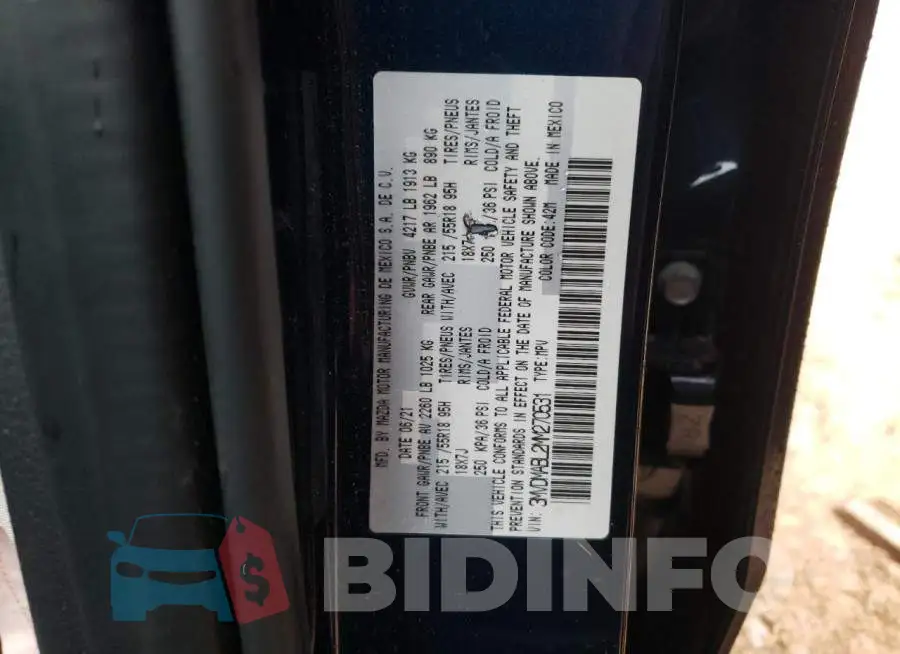 3MVDMABL2MM270531 Photo# 12