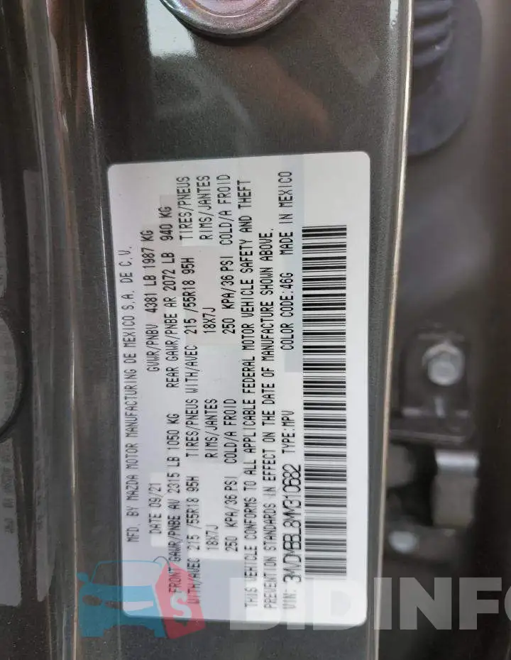 3MVDMBBL8MM310682 Photo# 14