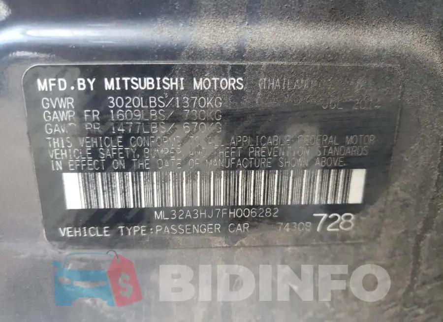 ML32A3HJ7FH006282 Photo# 12