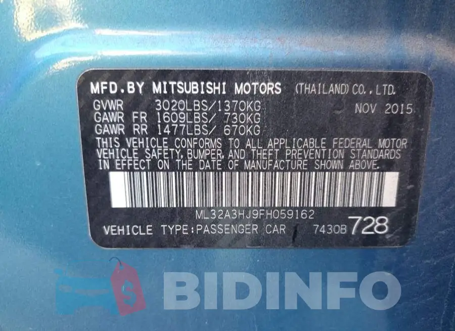 ML32A3HJ9FH059162 Photo# 12