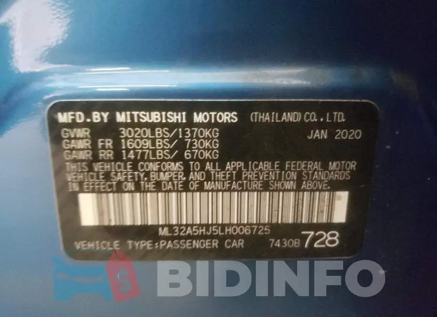 ML32A5HJ5LH006725 Photo# 10