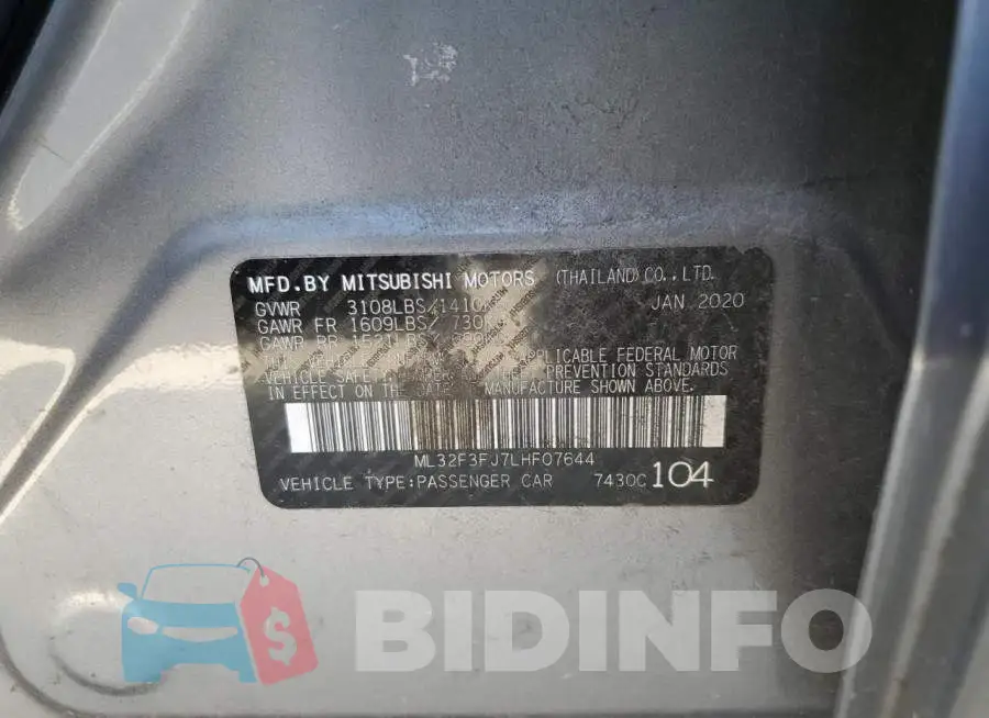 ML32F3FJ7LHF07644 Photo# 10