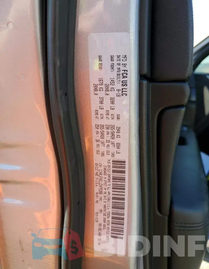 1C4RJFAG1JC475398 Photo# 10