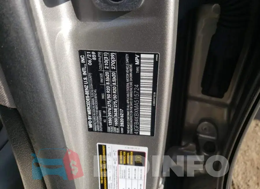 4JGFB4KBXMA515724 Photo# 10